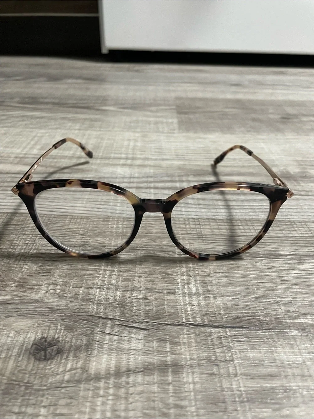 Lacoste Women's Tortoiseshell Round Optical Glasses